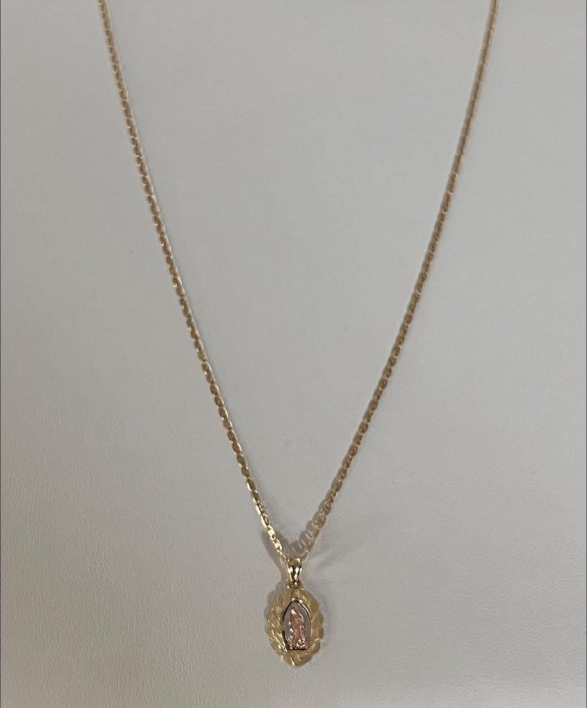 Cadenita Valentino y dije de la virgencita